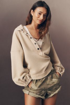 Soft Wash Henley Top by Pilcro
