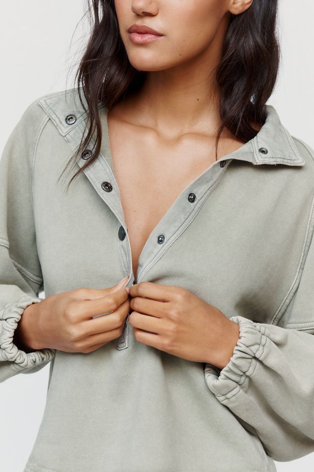 Pilcro Knit Project Canyon Henley Top #2