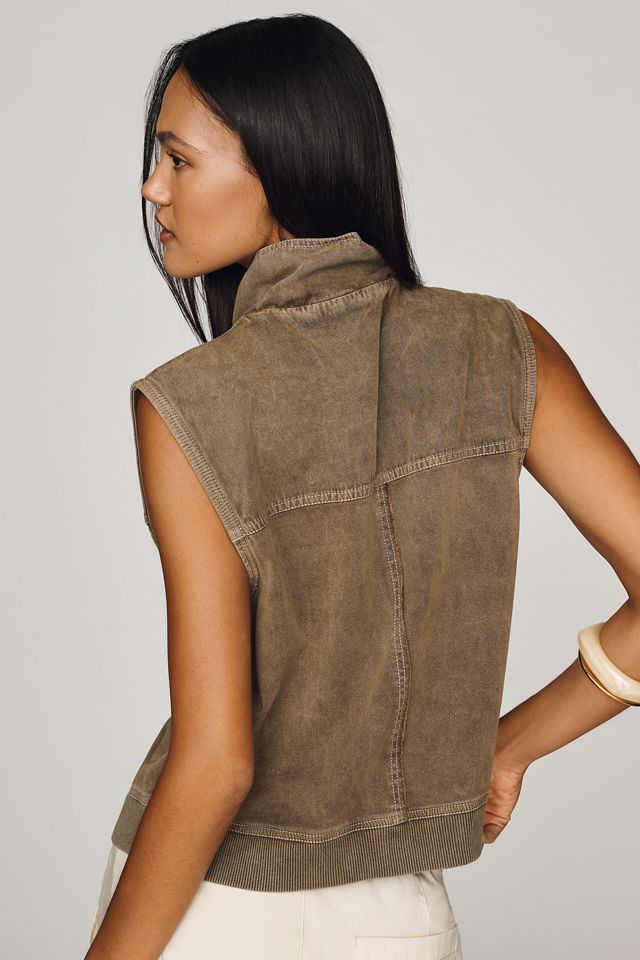 Pilcro Funnel-Neck Vest #4