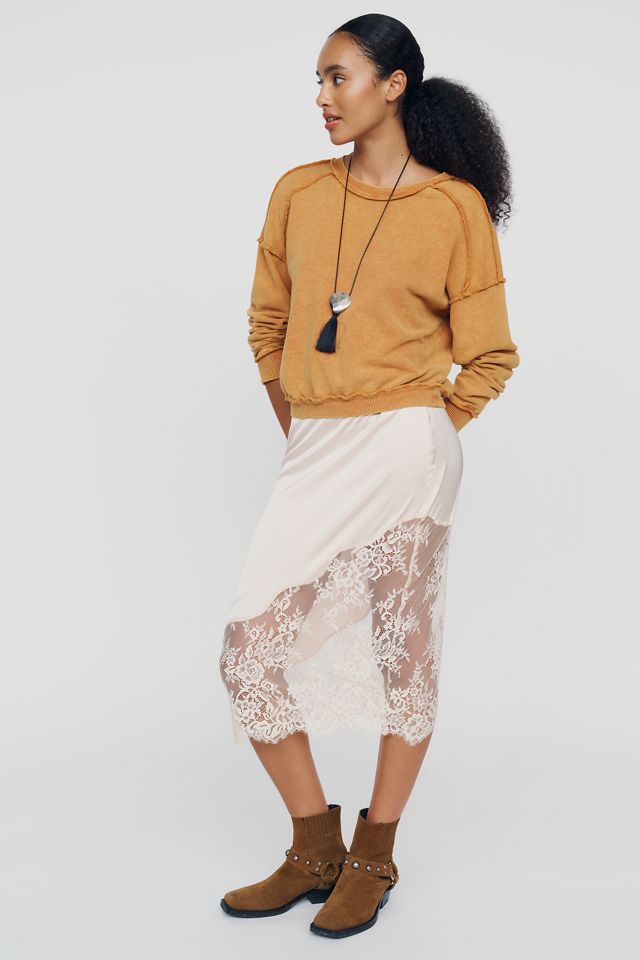 Pilcro 100% Cotton Seamed Sweatshirt  #3
