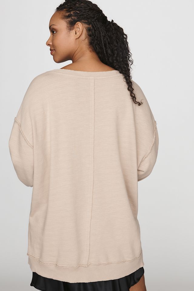 Pilcro Cotton V-Neck Side-Tie Top #6