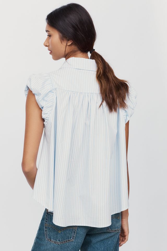 Maeve 100% Cotton Twofer Shirt #1