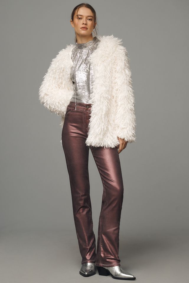 By Anthropologie Shaggy Faux-Fur Cardigan  #4