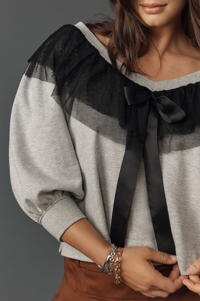 Maeve V-Neck Bow Sweater #7