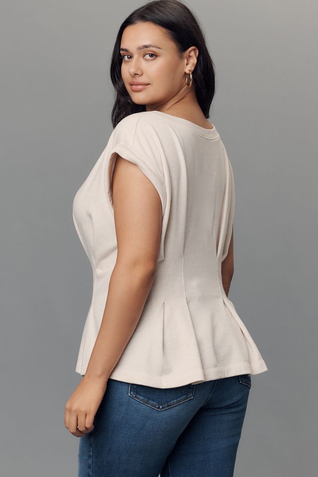 Maeve Seamed Muscle Top #4