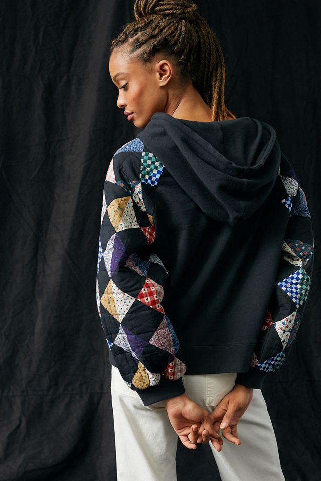 Othilia Quilted Patchwork Hoodie #2