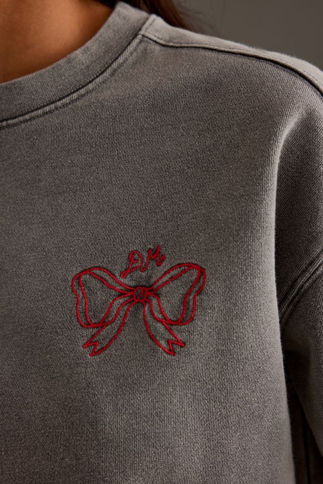Damson Madder Schleife Logo Sweatshirt #2