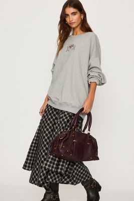 Sweat-shirt graphique en coton 100% Damson Madder Local Fixers