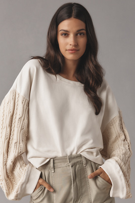 Women's Neutral Sweaters | Anthropologie