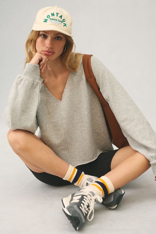 Pilcro Reworked Popover Sweatshirt #3