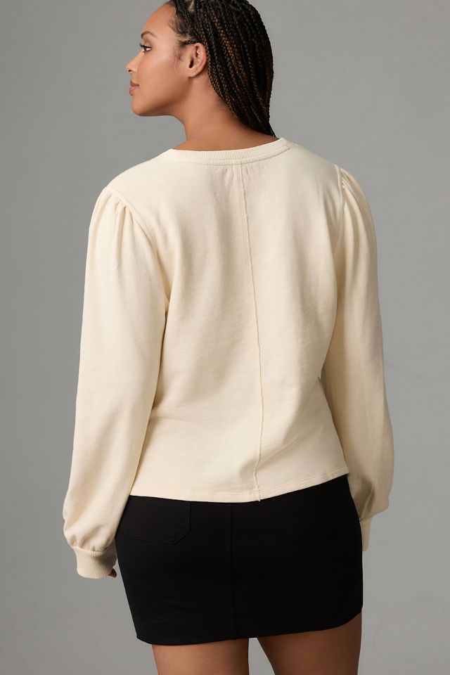 Pilcro Twist-Front Sweatshirt #5
