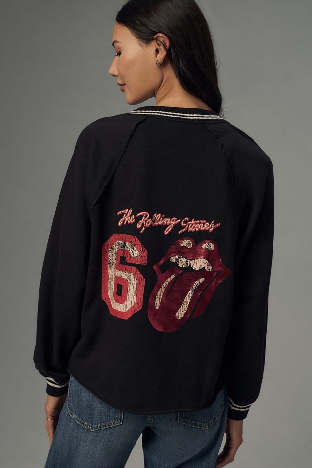 Pilcro Rolling Stones V-Neck Sweatshirt #3