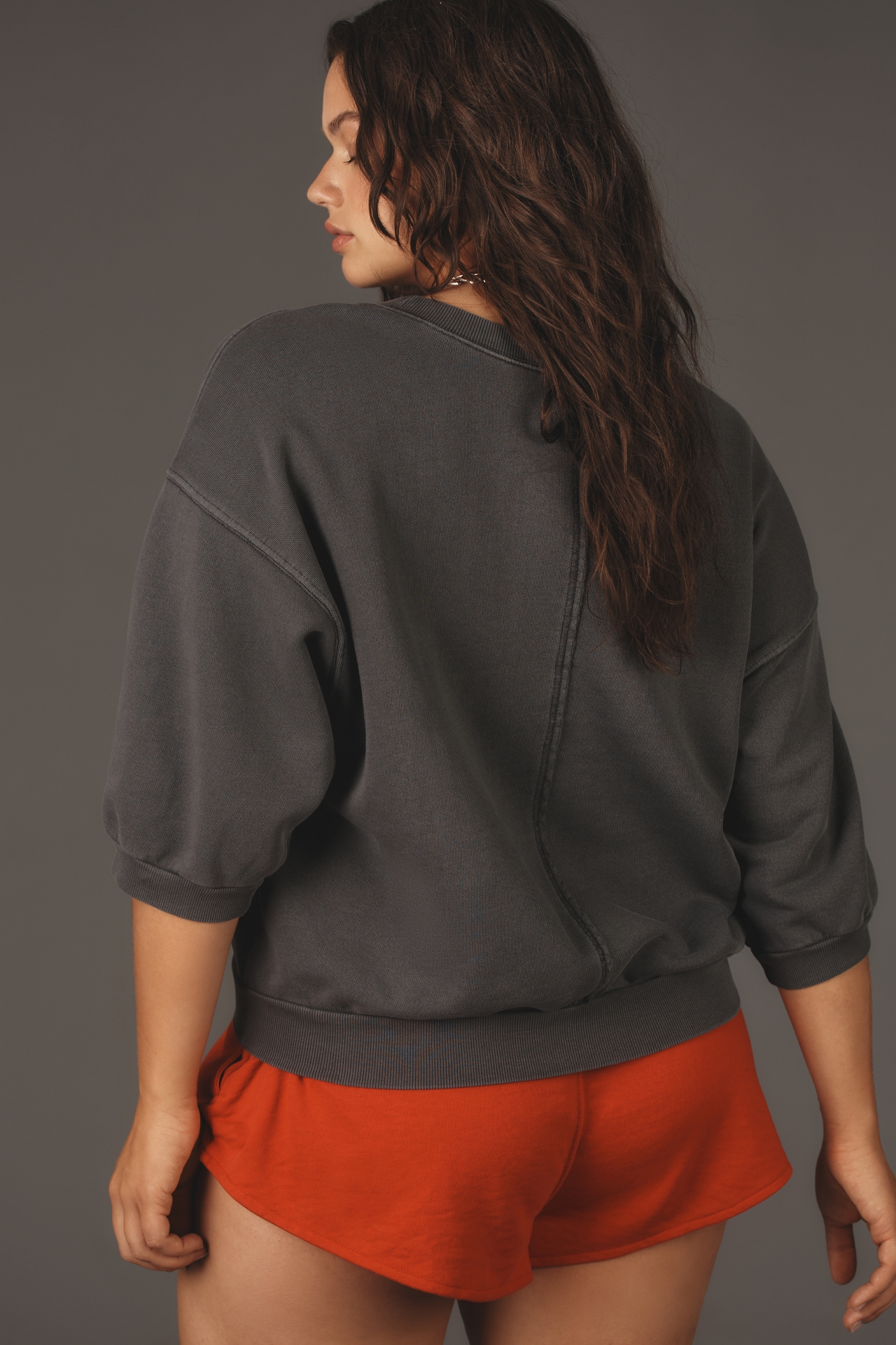 The Niki Bubble Sweatshirt by Pilcro