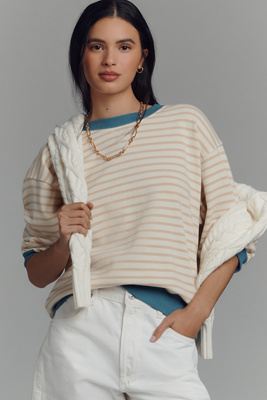 PILCRO THE NIKI BUBBLE SWEATSHIRT BY PILCRO 
