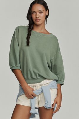 The Niki Bubble Sweatshirt by Pilcro