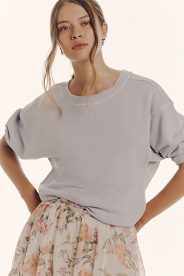 PILCRO THE NIKI BUBBLE SWEATSHIRT BY PILCRO 