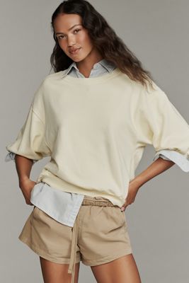 The Niki Bubble Sweatshirt by Pilcro