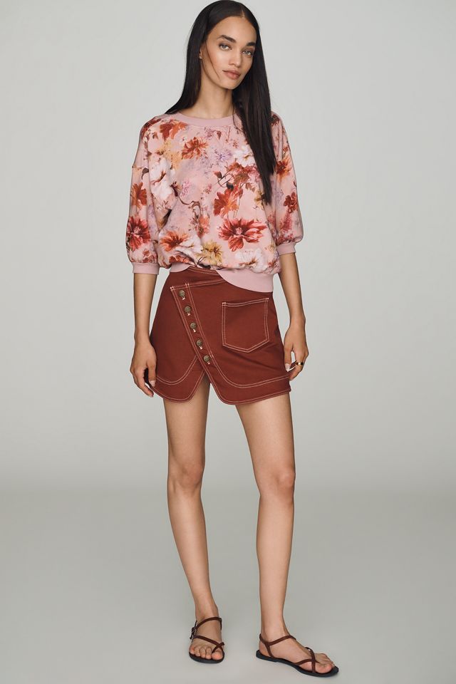Pilcro Niki Bubble Sweatshirt #2