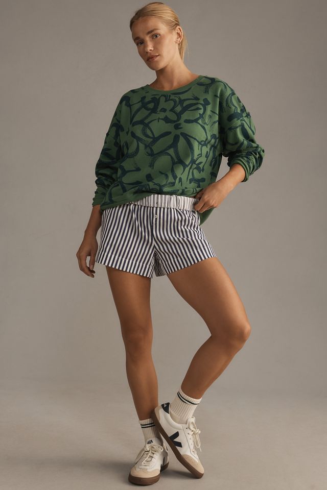 Maeve Sketchy Floral Sweatshirt #3