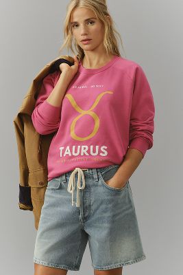 Shop By Anthropologie The Zodiac Sweatshirt By Catherine O'sullivan