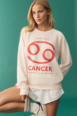 Shop By Anthropologie The Zodiac Sweatshirt By Catherine O'sullivan