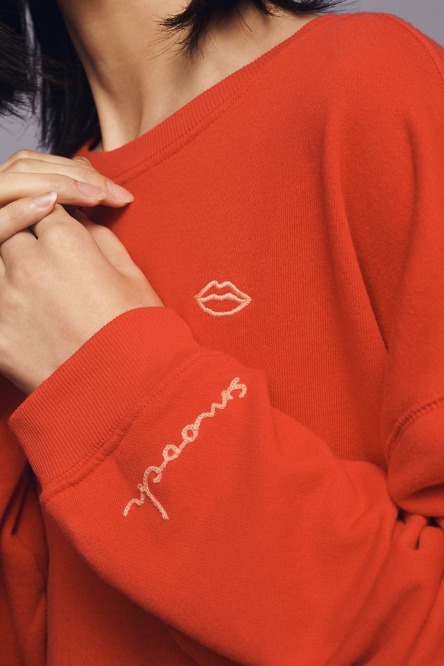 Pilcro Embroidered Sweatshirt #5
