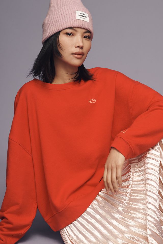 Pilcro Embroidered Sweatshirt #1
