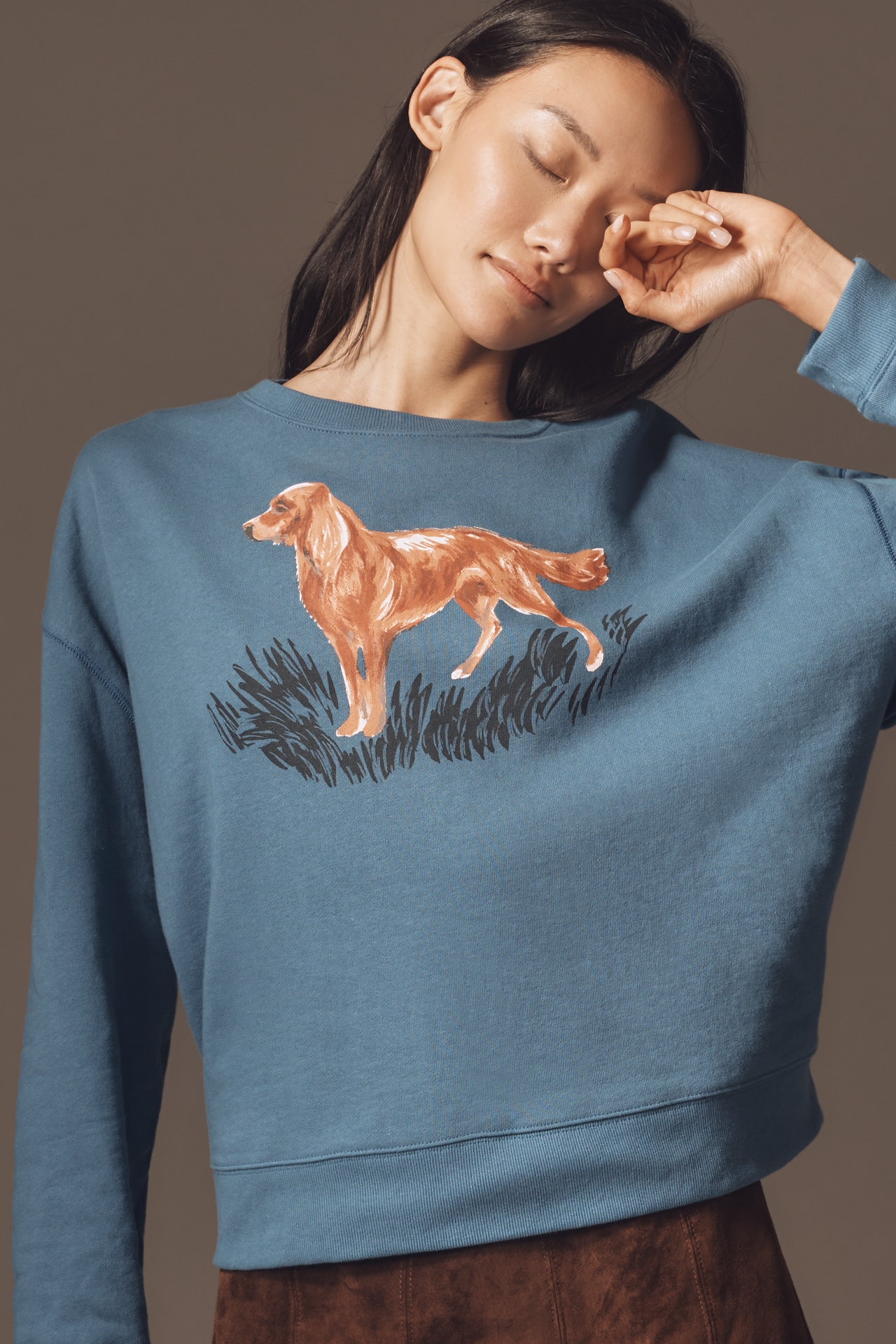 Maeve Graphic Dog Sweater