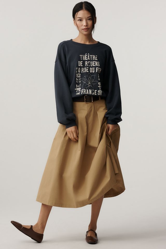 The Niki Bubble Sweatshirt by Pilcro #2