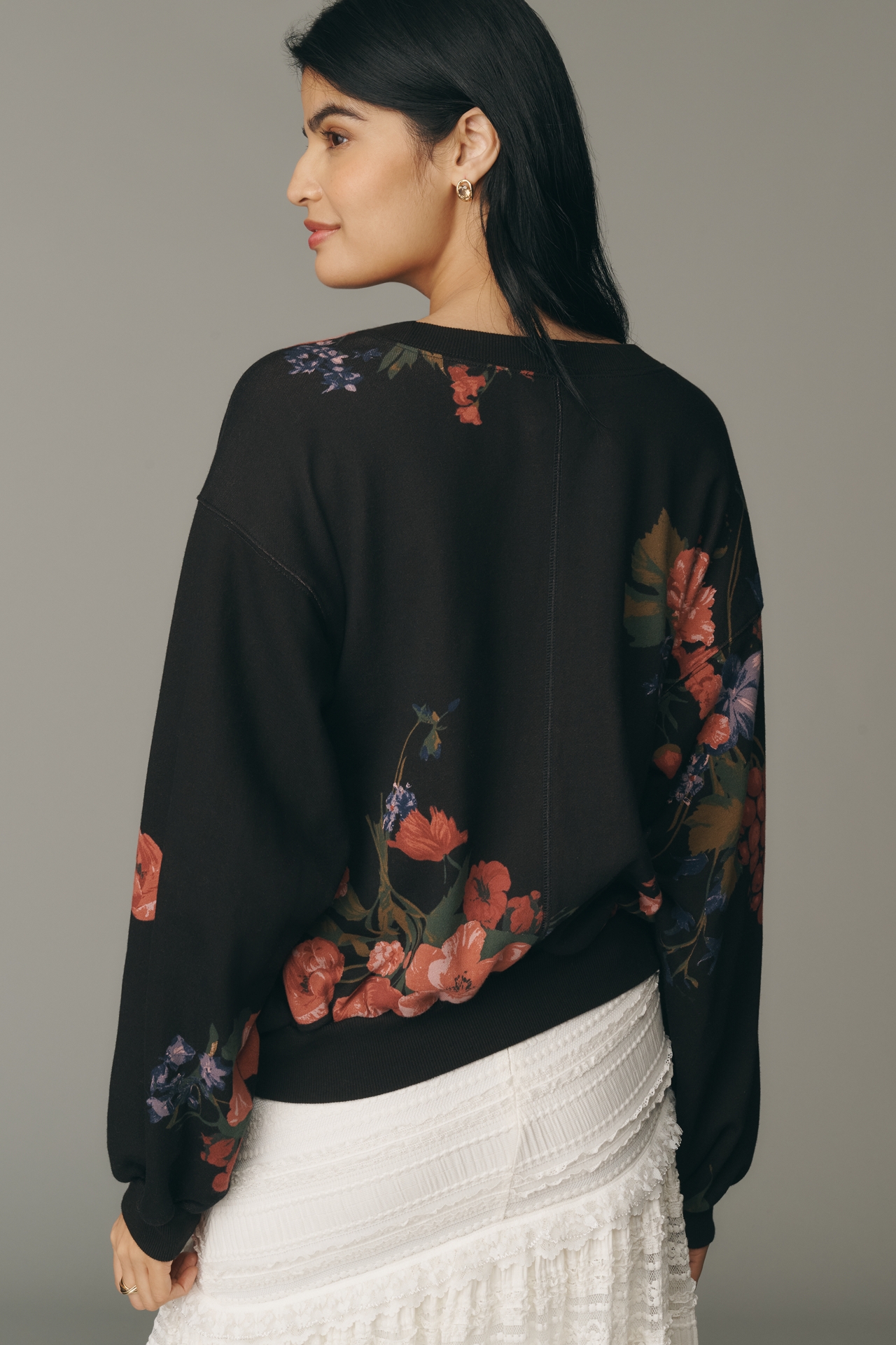 The Niki Bubble Sweatshirt by Pilcro