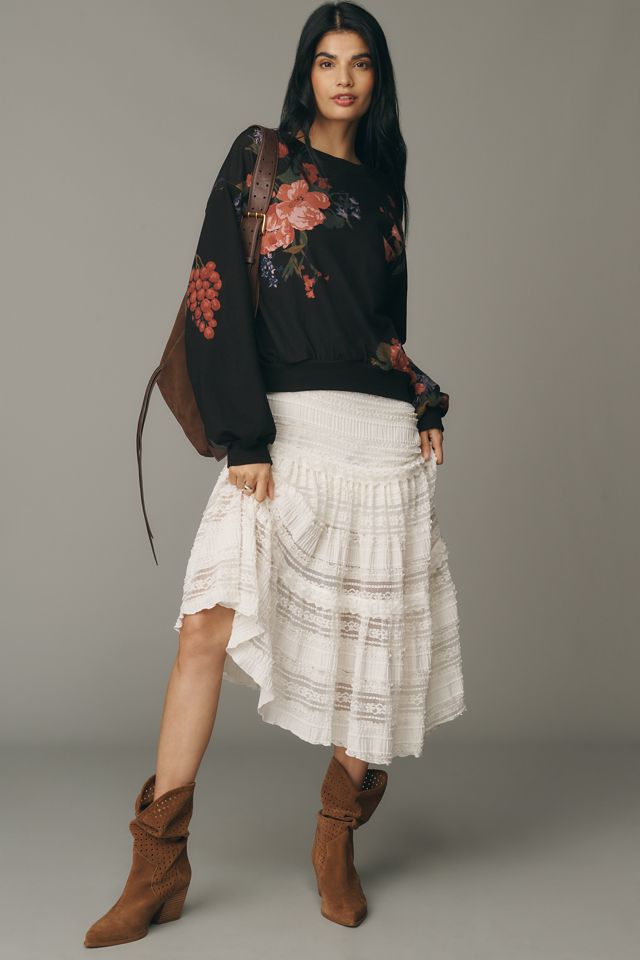 The Niki Bubble Sweatshirt by Pilcro #2