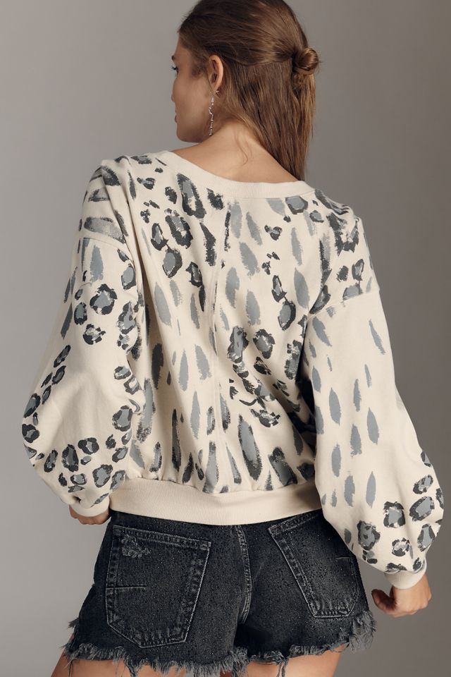 The Niki Bubble Sweatshirt by Pilcro #2