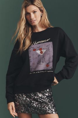 Maeve x Natalia Bagniewska Cocktail Sweatshirt