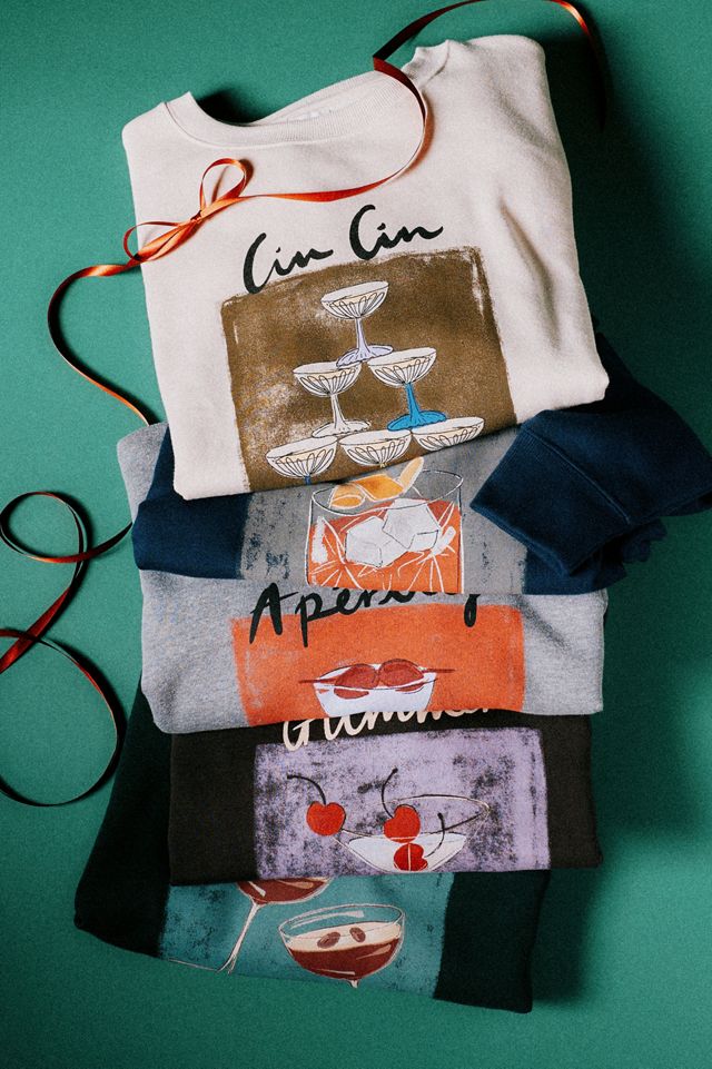 Maeve x Natalia Bagniewska Cocktail Sweatshirt #3