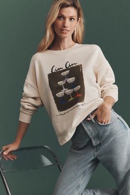 Maeve x Natalia Bagniewska Cocktail Sweatshirt