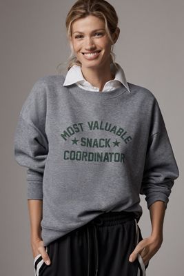 Maeve MVP Snack Coordinator Sweatshirt