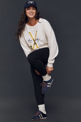 Maeve x Jordan Nickson Ski Club Graphic Sweatshirt