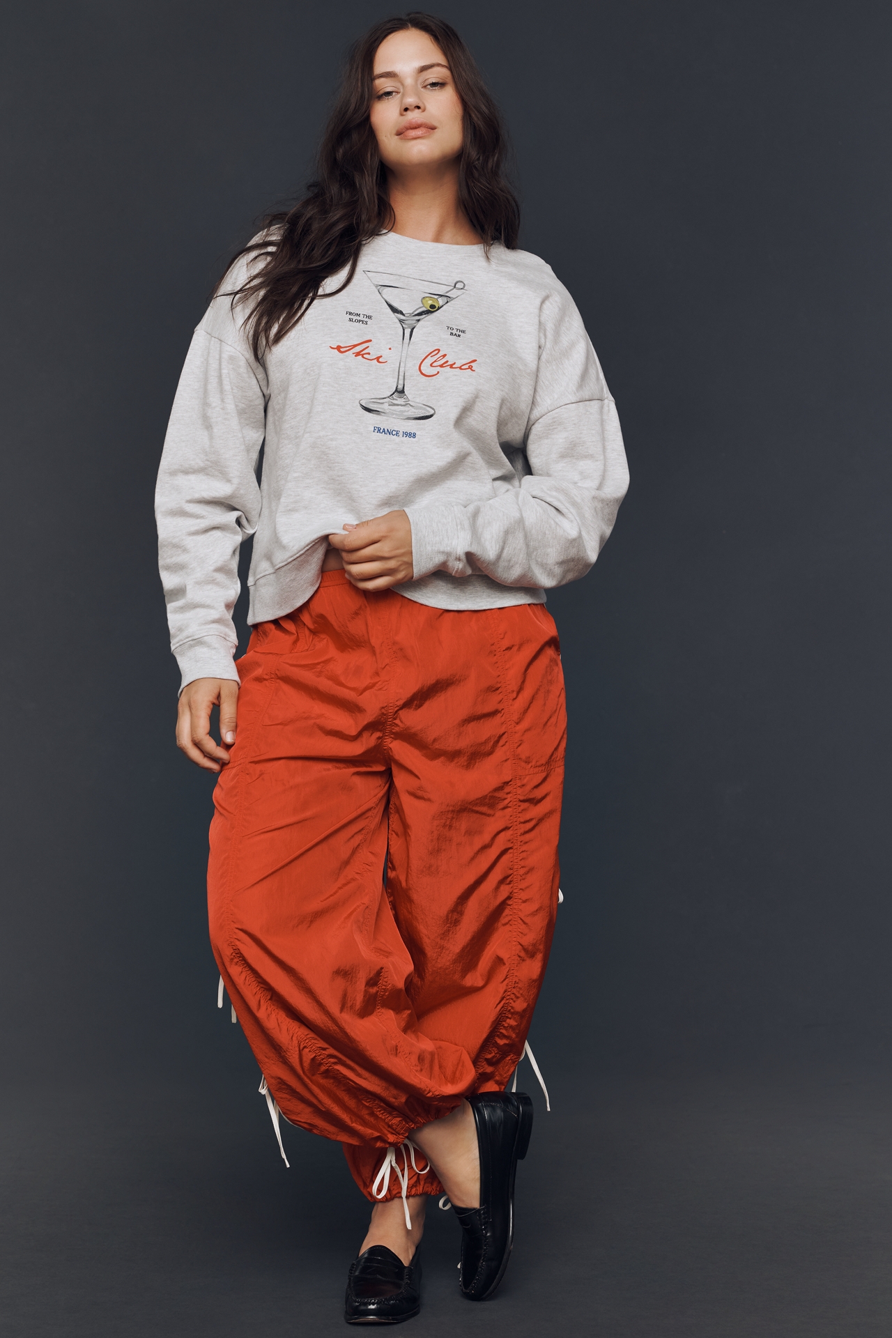 Maeve x Jordan Nickson Ski Club Graphic Sweatshirt