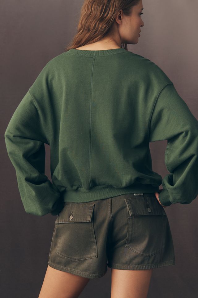 The Niki Bubble Sweatshirt by Pilcro | Anthropologie