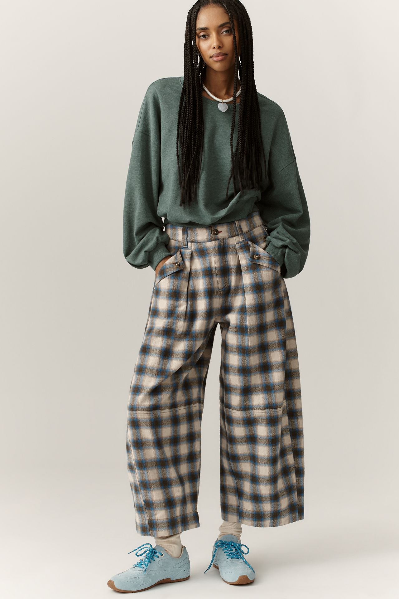 Maeve Puff-Sleeve Sweatshirt