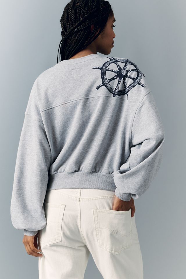Maeve Puff-Sleeve Sweatshirt #2