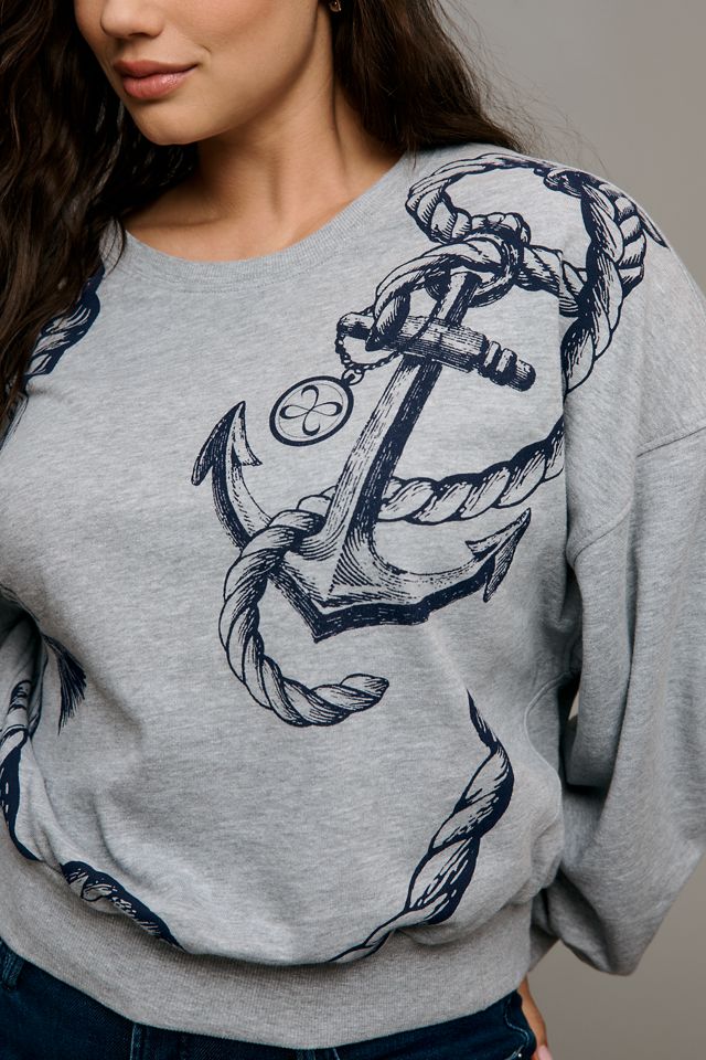 Maeve Puff-Sleeve Sweatshirt #5
