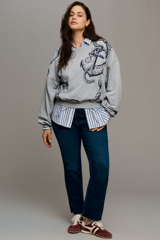 Maeve Puff-Sleeve Sweatshirt #7