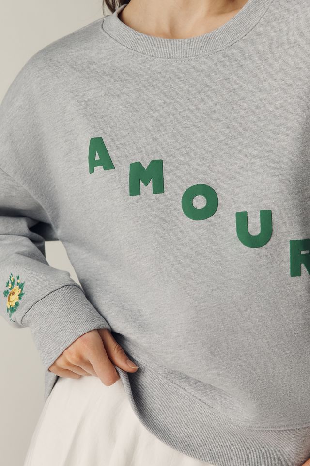 Maeve Cotton Blend Amour Sweatshirt #2