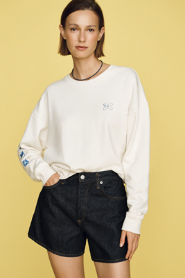 Maeve Flag Sweatshirt
