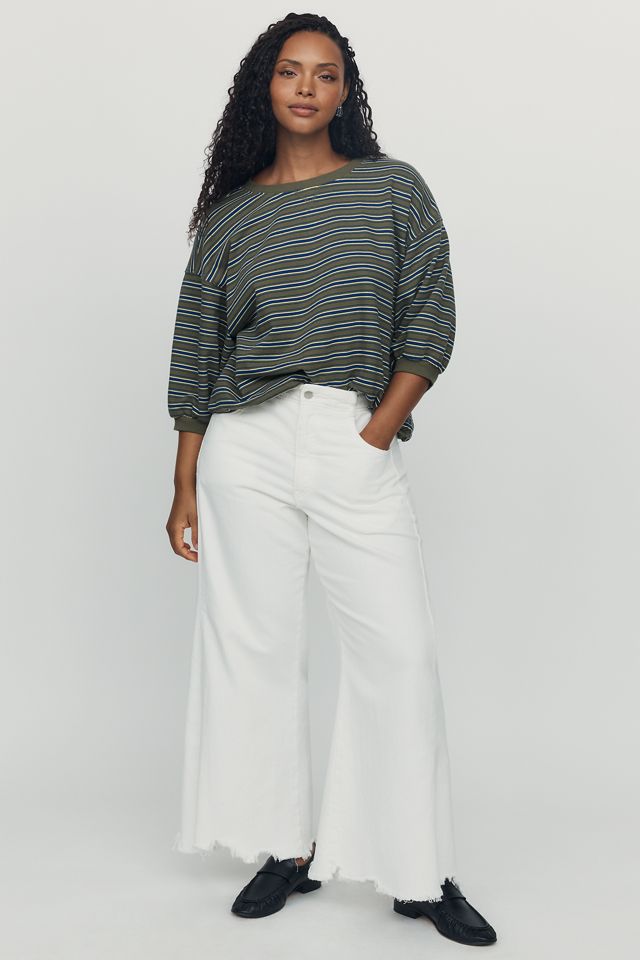 Pilcro Niki Cotton Bubble Sweatshirt #4