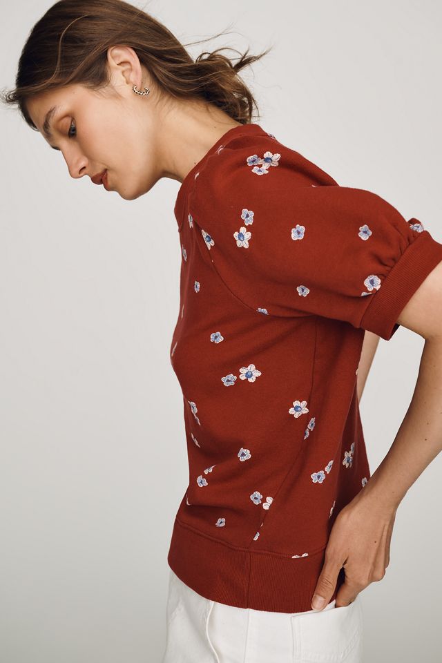 Maeve Cotton Puff-Sleeve Top by Sarah Cliff | Anthropologie