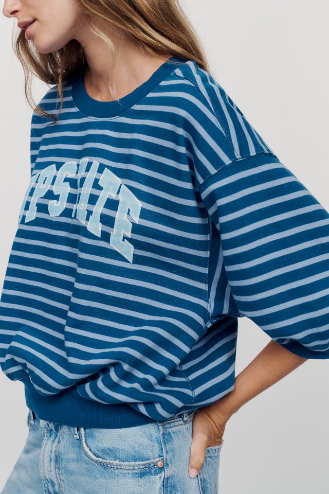 Pilcro Niki 100% Cotton Bubble Sweatshirt #1
