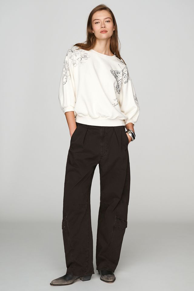 Pilcro Niki Bubble Sweatshirt by Bailey Fritz #2