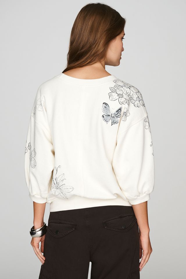 Pilcro Niki Bubble Sweatshirt by Bailey Fritz #3